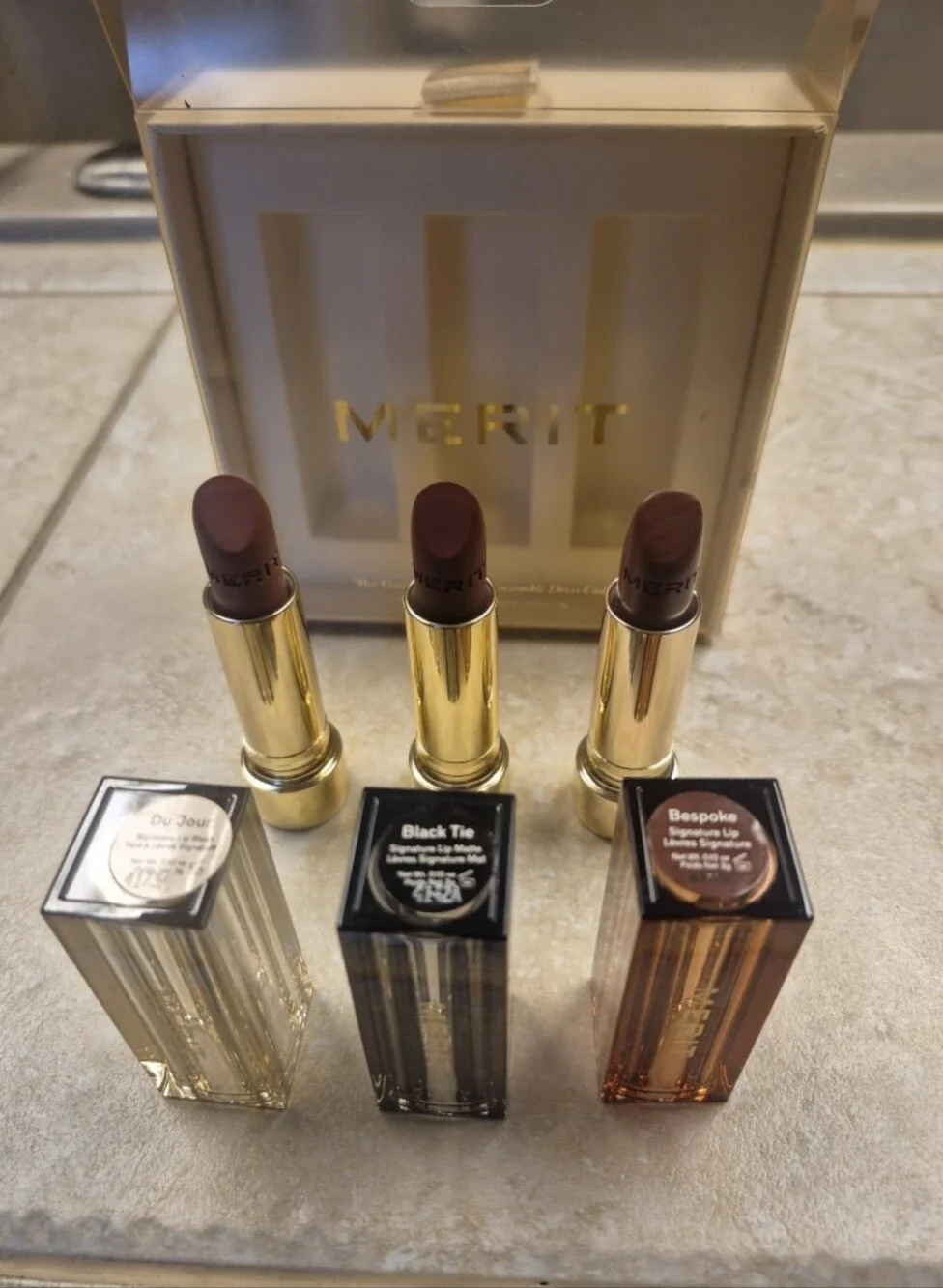Merit The Dress Code Limited Edition Lipstick Trio